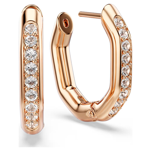 Elegantní pozlacené osmihranné náušnice Dextera 5743798