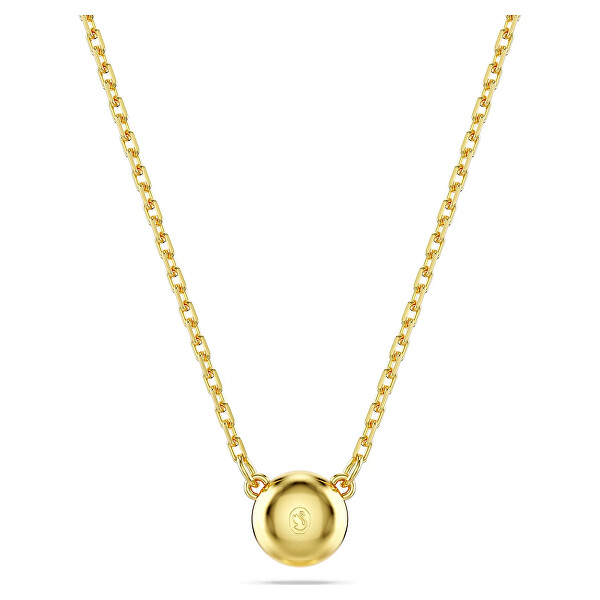 Elegantný pozlátený náhrdelník s krištáľom Imber 5684511