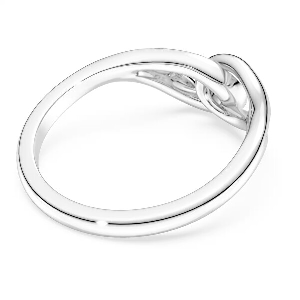 Inel elegant din argint cu zirconii Classica 5745566
