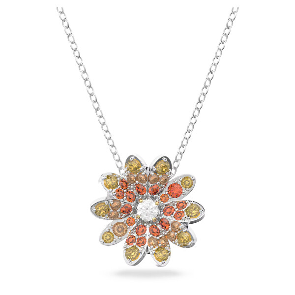 Collana floreale con cristalli Eternal Flower 5642867