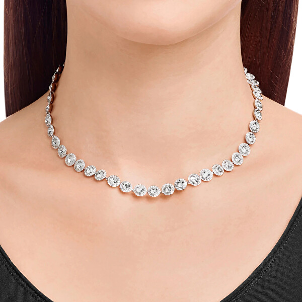 Luxusný dámsky náhrdelník s kryštálmi Angelic 5117703