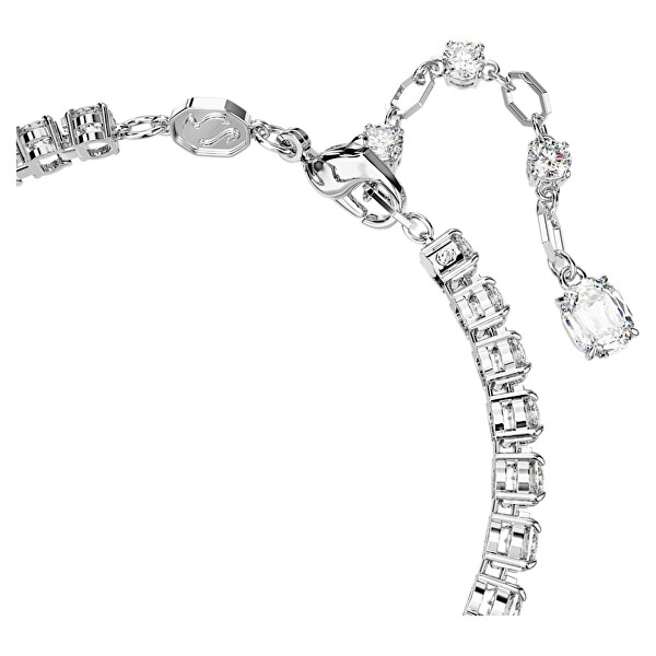 Luxuriöses Damenarmband mit Kristallen Matrix Tennis 5666422