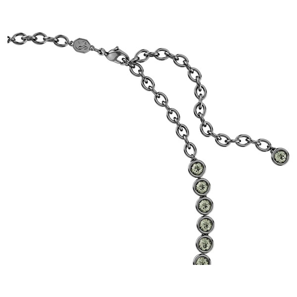 Luxusný náhrdelník s čiernymi krištáľmi Imber Tennis 5682593