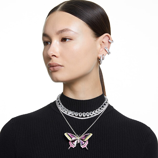 Luxus-Halskette mit klaren Kristallen Matrix Tennis 5681796