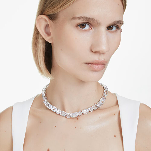 Luxusní náhrdelník s čirými Swarovski krystaly Millenia 5705757