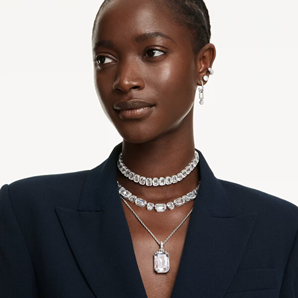 Luxusní náhrdelník s čirými Swarovski krystaly Millenia 5705757