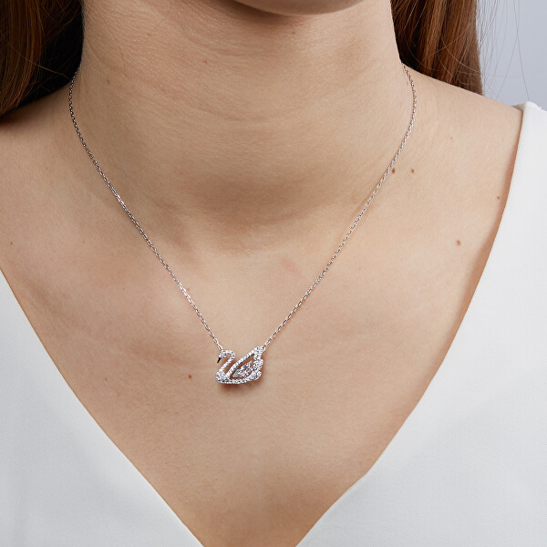 Luxusní náhrdelník s labutí Dancing Swan 5514421