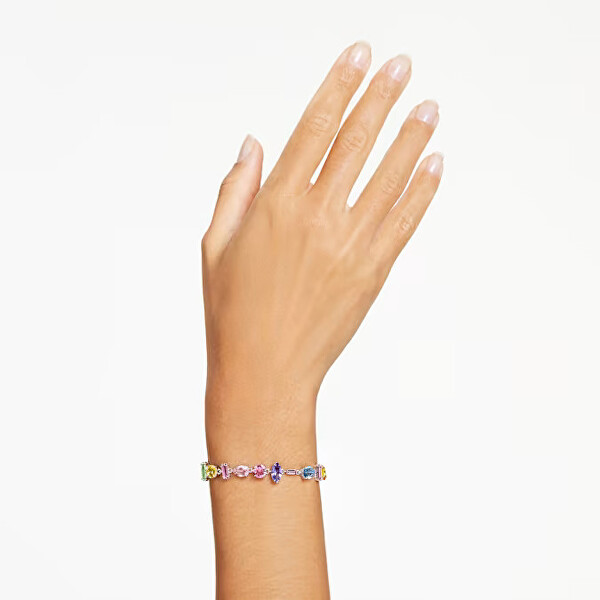 Luxuriöses Armband mit funkelnden farbigen Kristallen Gema 5656427
