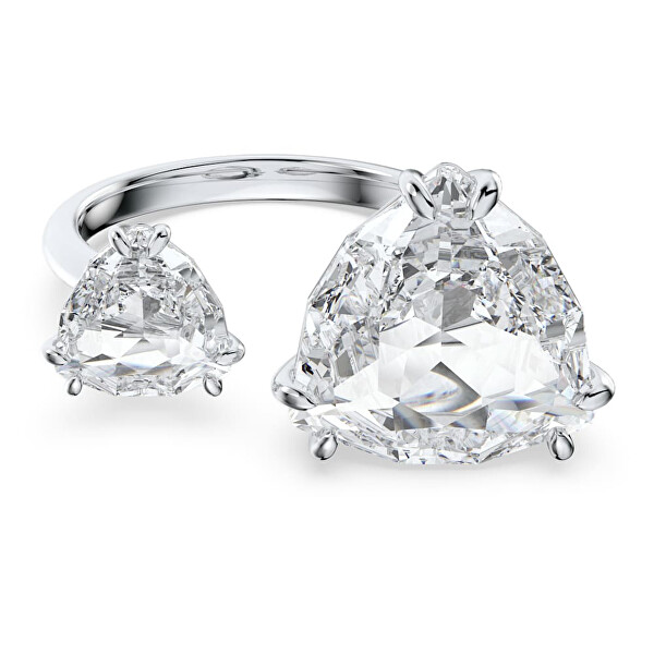 Luxusní otevřený prsten s krystaly Millenia 5602847