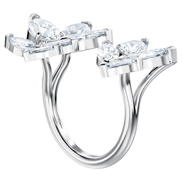 Luxusný otvorený prsteň s krištáľmi Swarovski Louison 5372