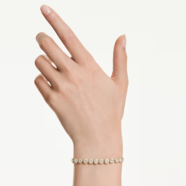 Luxus aranyozott karkötő Una Angelic 5749386