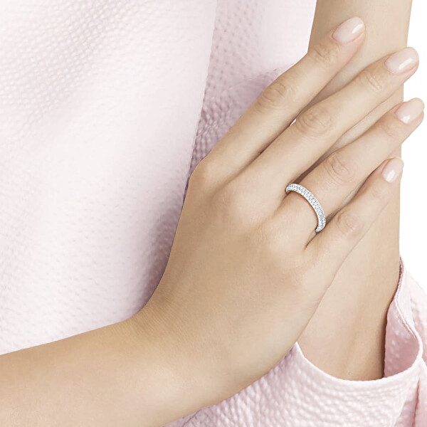 Luxusný prsteň s krištáľmi Swarovski Stone 5383948