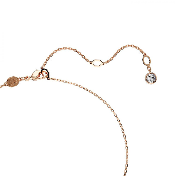 Set di gioielli di lusso placcato in oro rosa con cristalli Hyperbola 5682483 (bracciale, collana)