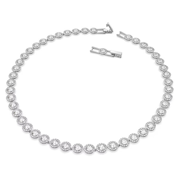 Luxusní sada šperků s krystaly Angelic 5367853 (náušnice, náramek, náhrdelník)