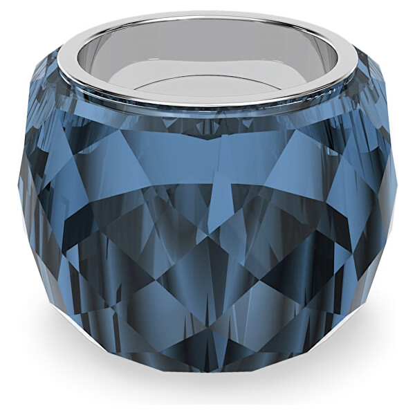 Masívny prsteň s modrým kryštálom Nirvana 547437