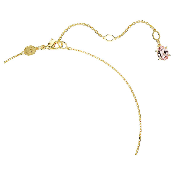 Moderní pozlacený náhrdelník se Swarovski krystaly Gema 5705816