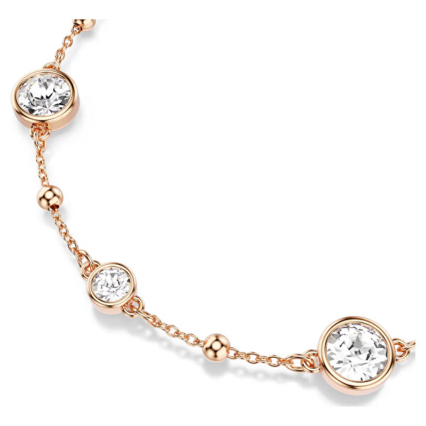 Elegantní pozlacený náramek s krystaly Imber 5730677