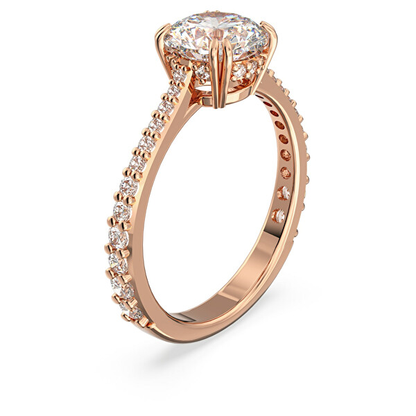 Nádherný bronzový prsten s krystaly Constella 5642644