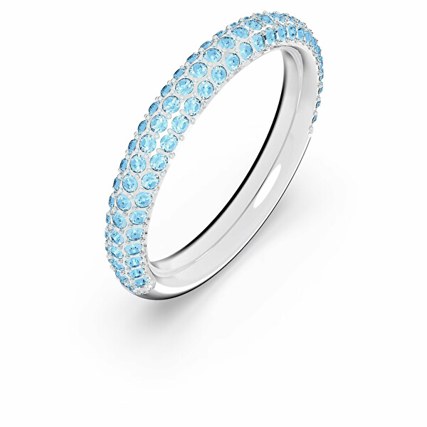 Splendido anello con cristalli celesti Swarovski Stone 5642903