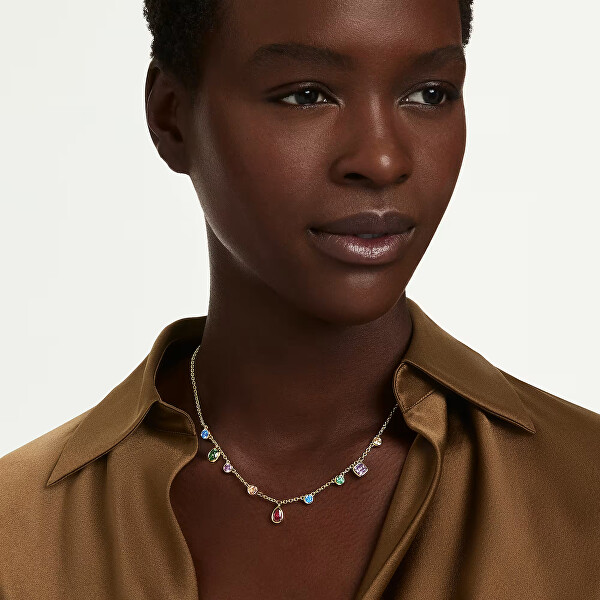 Náhrdelník s barevnými Swarovski krystaly Imber 5753274