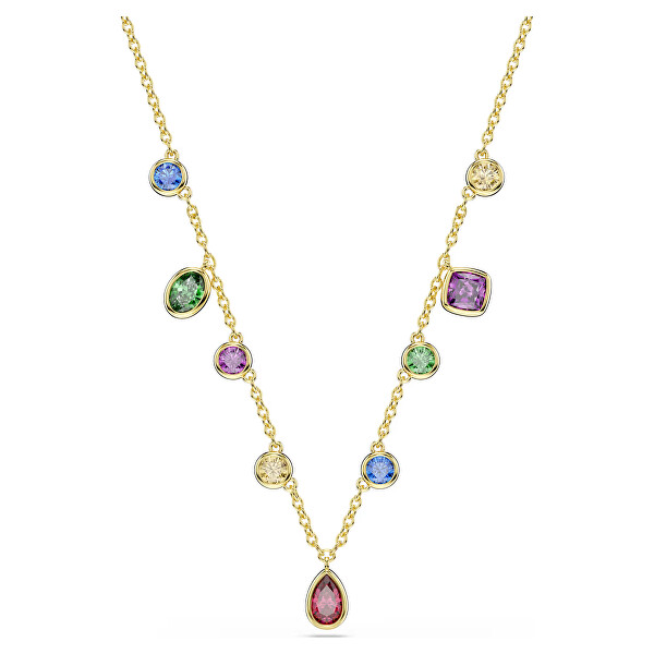Náhrdelník s barevnými Swarovski krystaly Imber 5753274