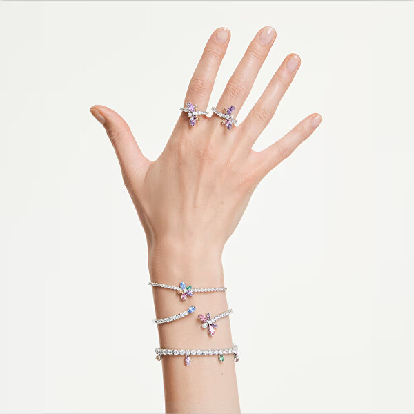 Náramek se zirkony Květina Ariana Grande x Swarovski 5749187