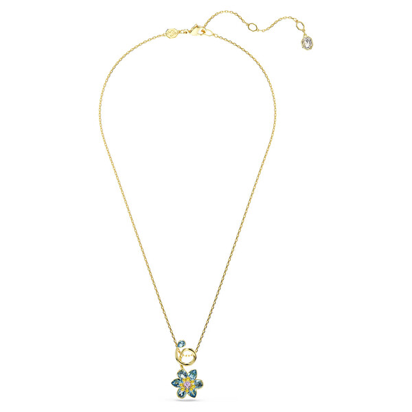 Něžný náhrdelník Květina s krystaly Swarovski Idyllia 5709029