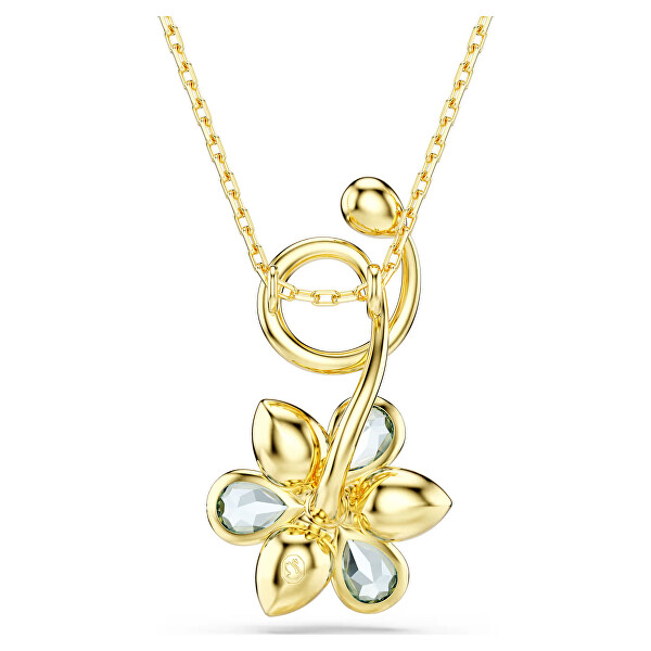 Něžný náhrdelník Květina s krystaly Swarovski Idyllia 5709029
