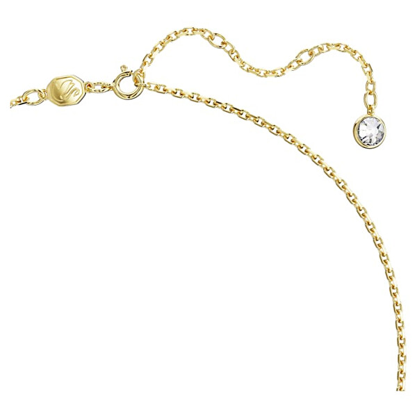 Nežný pozlátený náhrdelník s Labutou Iconic Swan 5647553