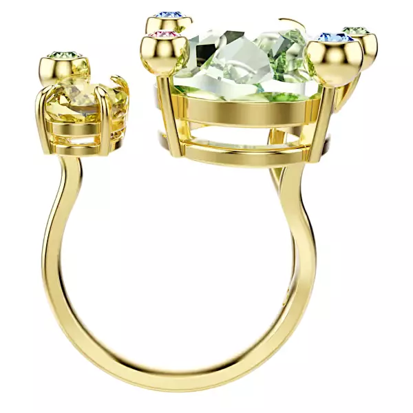 Otevřený prsten s barevnými Swarovski krystaly Gema 5721685
