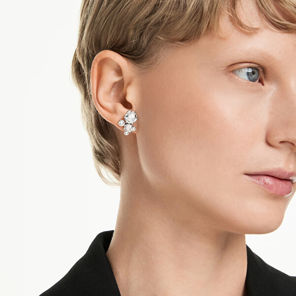 Peckové náušnice se Swarovski krystaly Constella 5732253