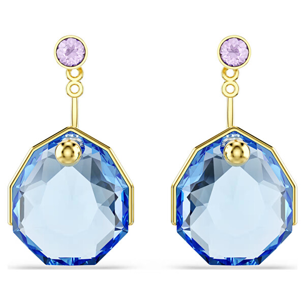 Úchvatné náušnice 2v1 s krystaly Swarovski Gema 5737449