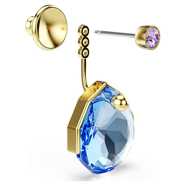 Úchvatné náušnice 2v1 s krystaly Swarovski Gema 5737449