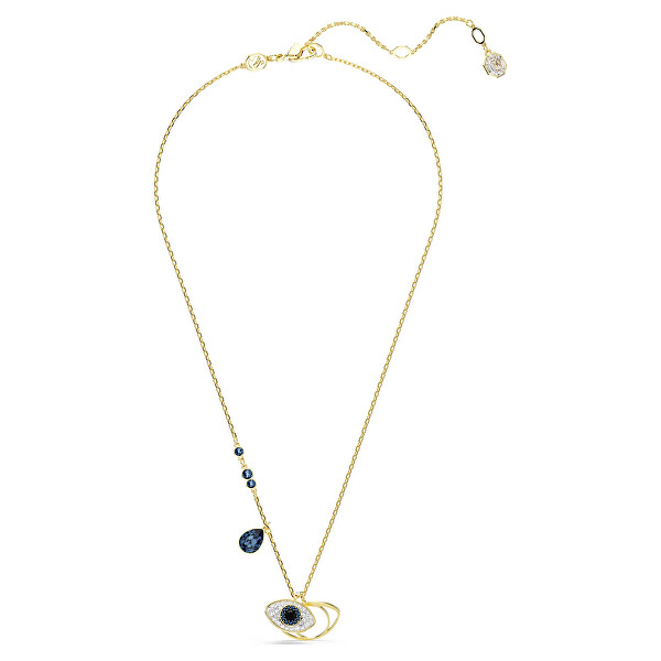 Pozlacený náhrdelník Evil Eye Symbolica 5692178 (řetízek, přívěsky)