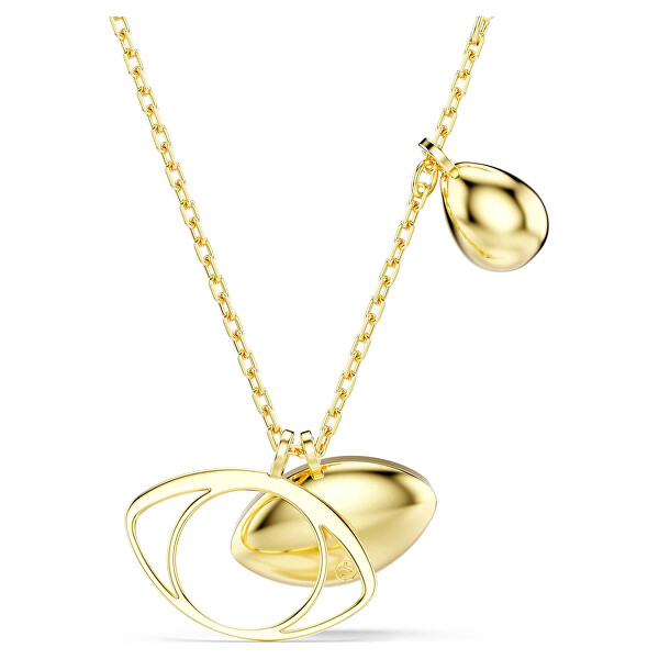 Pozlacený náhrdelník Evil Eye Symbolica 5692178 (řetízek, přívěsky)