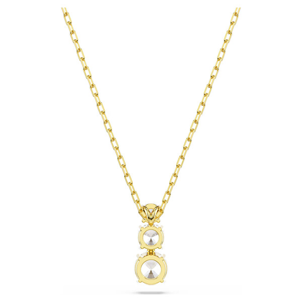 Pozlacený náhrdelník s třpytivým přívěskem Stilla Attract 5723298