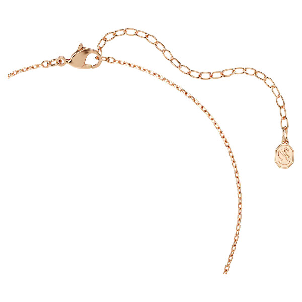 Pozlacený náhrdelník se Swarovski zirkony Swan 5738203