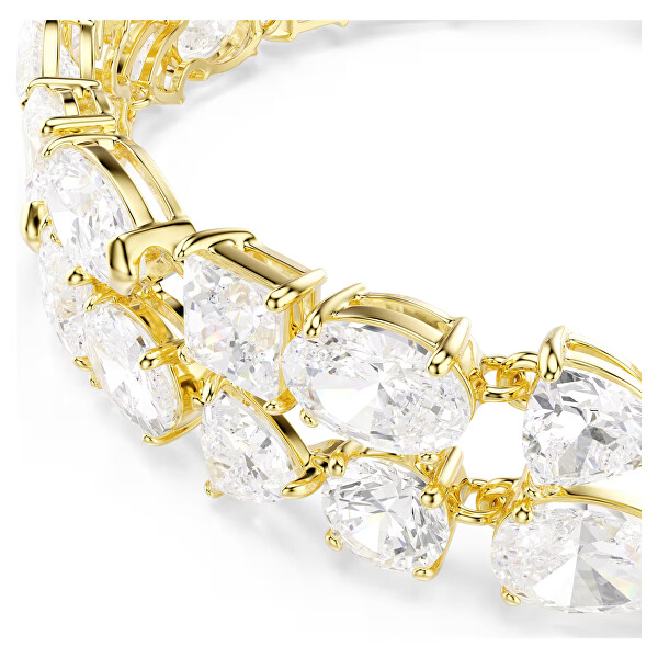 Pozlacený náramek se Swarovski zirkony Mesmera 5743827