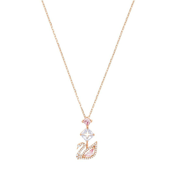 Pôvabný labutí náhrdelník Dazzling Swan 5473024