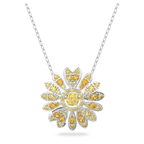 Collana floreale con cristalli Eternal Flower 5642869