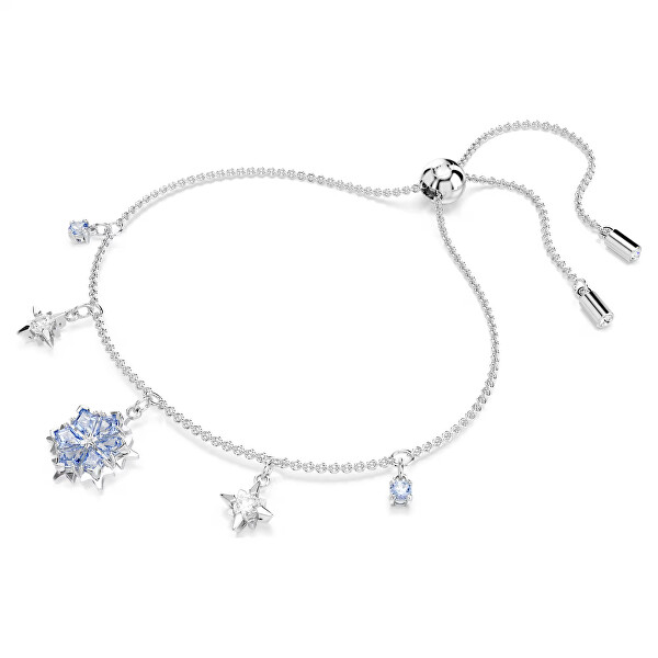 Půvabný náramek se Swarovski zirkony Sněhové vločky Magic 5734244