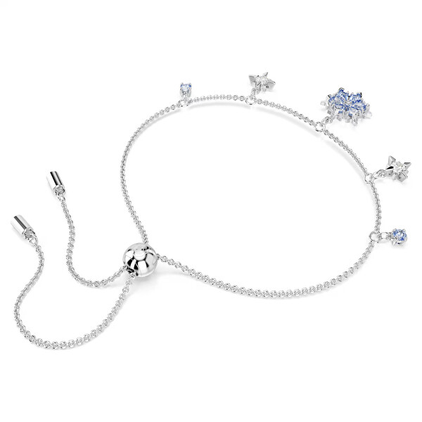 Půvabný náramek se Swarovski zirkony Sněhové vločky Magic 5734244