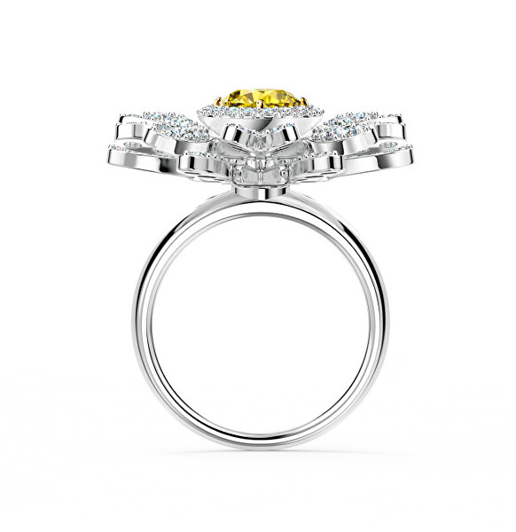 Splendido anello con cristalli Eternal Flower 5534936