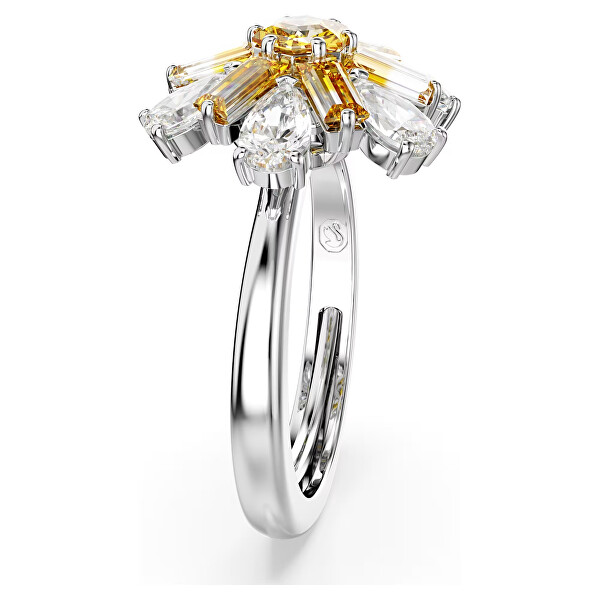 Úchvatný prsten s krystaly Idyllia 568908