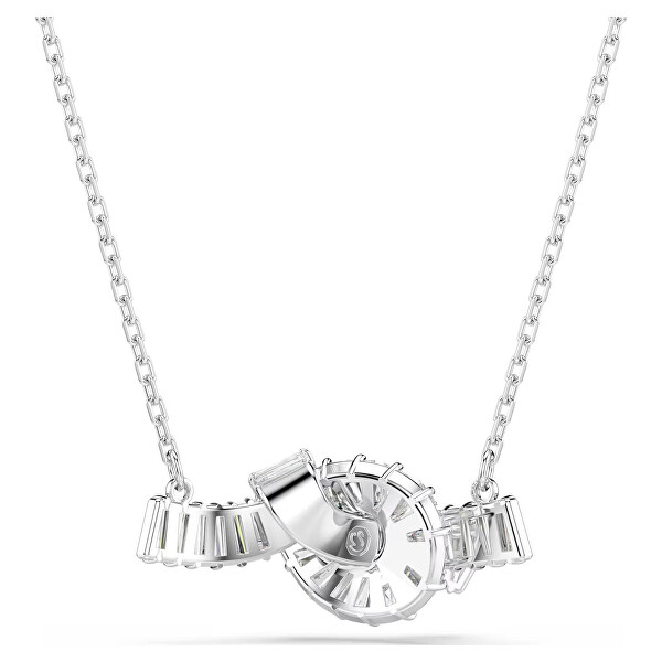 Půvabný náhrdelník Uzlík se Swarovski zirkony Matrix 5728553