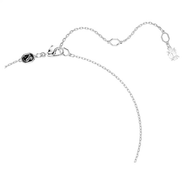 Elegante collana bicolore con cristalli Hyperbola 5696626