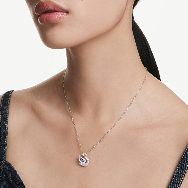 Elegantní náhrdelník Labuť se Swarovski zirkony Swan 5723389