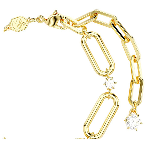 Bracciale elegante placcato in oro con Zirconi Swarovski Constella 5683359