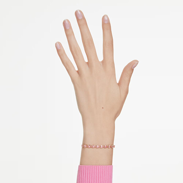 Tenisový náramek s fialovými zirkony Tennis Matrix 5707187