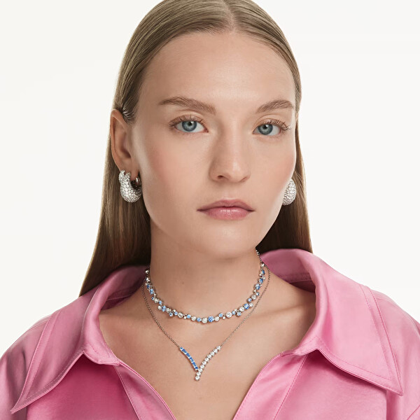 Třpytivý elegantní náhrdelník s krystaly Constella 5732255